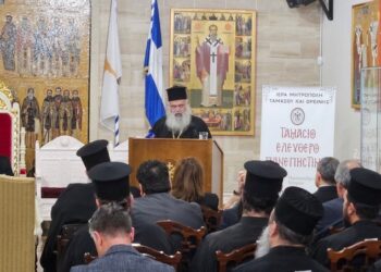 Διάλεξη του Αρχιεπισκόπου Κύπρου στο Ταμάσιο Ανοικτό Πανεπιστήμιο