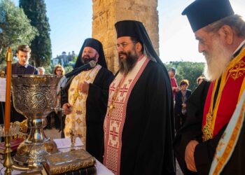 Θυρανοίξια Ιερού Ναού στη Νέα Κορώνη Μεσσηνίας