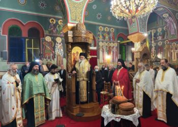 Η εορτή του Αποστόλου Ανδρέα στην Μητρόπολη Θηβών
