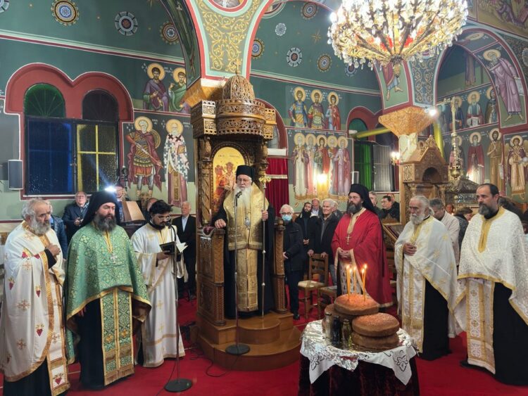 Η εορτή του Αποστόλου Ανδρέα στην Μητρόπολη Θηβών