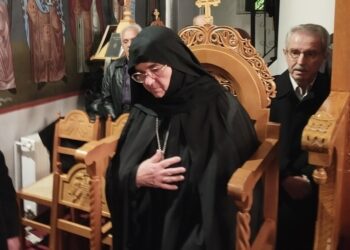 Ενθρόνιση Καθηγουμένης στην Ιερά Μονή Αγίου Κοσμά Αιτωλού Μέγα Δένδρου Θέρμου