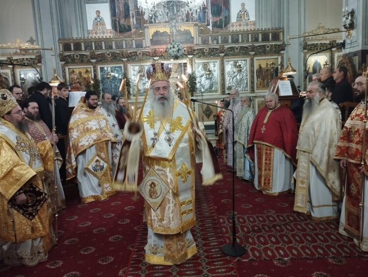 Ο Επίσκοπος Ταλαντίου στην Ιερά Πόλη του Μεσολογγίου για τον Πολιούχο της