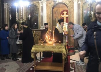 Ιερό Ευχέλαιο προ της εορτής της Χριστού Γεννήσεως στην Καρδίτσα