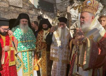 Η εορτή του Οσίου Παταπίου στο Λουτράκι όπου φυλάσσεται άφθαρτο το Ιερό Λείψανό Του