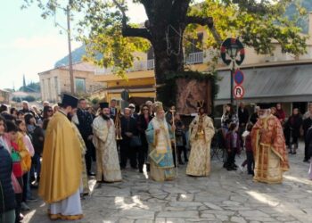 Ο Μυστράς τίμησε τον Πολιούχο του Άγιο Σπυρίδωνα