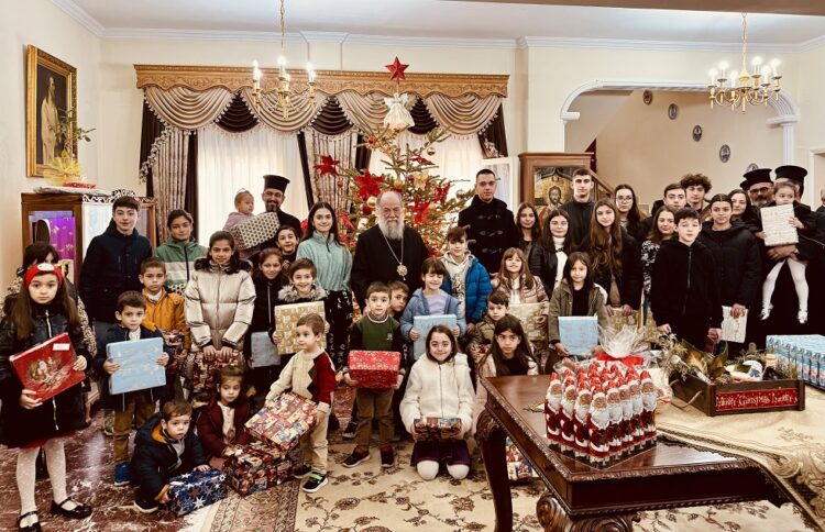 Εορταστική εκδήλωση για τα παιδιά των Ιερέων της Μητροπόλεως Ελευθερουπόλεως