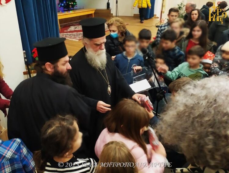 Χριστουγεννιάτικη γιορτή Κατηχητικών Σχολείων πόλεως Άρτης
