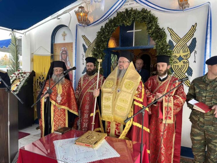 Δοξολογία στο Στρατόπεδο Πυροβολικού «Μπουγά» για την Προστάτιδα Αγία Βαρβάρα