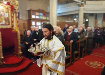 Χειροτονία νέου Διακόνου στον Ιερό Ναό Αγίου Αθανασίου Αμφιλοχίας