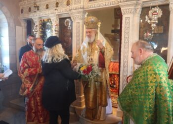 Η ιερά μνήμη του Αγίου Ελευθερίου στη Σύρο