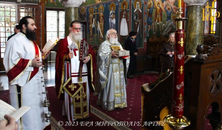 Η αρχαιοπρεπής Λειτουργία του Ιακώβου Αδελφοθέου στην Άρτα