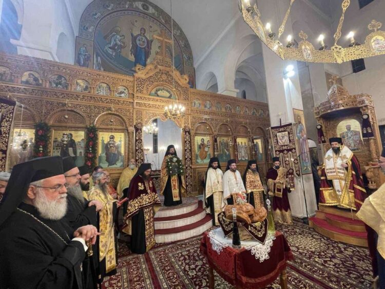 Πανηγυρικός Εσπερινός Αγίου Γεδεών του εν Τυρνάβω