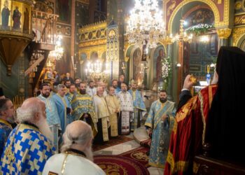 Ο εσπερινός του Αγίου Νικολάου στην Καλαμάτα