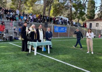 Εγκαίνια νέου γηπέδου από τον Μητροπολίτη Φωκίδος και τουρνουά ποδοσφαίρου Κατηχητικών Ιεράς Μητροπόλεως