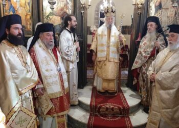 55η επέτειος ενθρονίσεως Μητροπολίτου Καρυστίας και Σκύρου Σεραφειμ