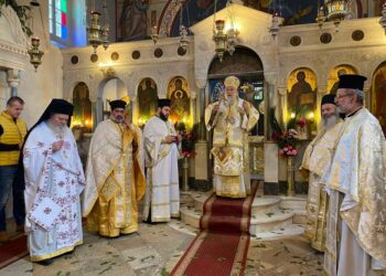 Η εορτή του Αγίου Ανδρέα του πρωτοκλήτου με κάθε μεγαλοπρέπεια στο νησί των Παξών