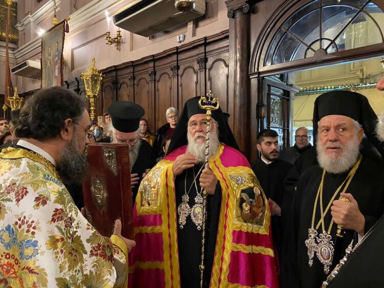 Ο Εσπερινός της εορτής του Αγίου Σπυρίδωνος στην Κέρκυρα