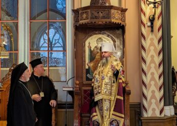 Επίσκεψη Μητροπολίτου Κιέβου Επιφανίου στην Μητρόπολη Σουηδίας