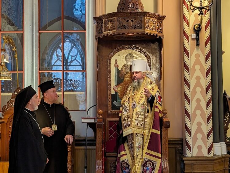 Επίσκεψη Μητροπολίτου Κιέβου Επιφανίου στην Μητρόπολη Σουηδίας