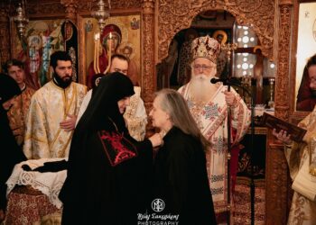 Νέα Μοναχή στην Ιερά Μονή Ταξιαρχών Πηλίου