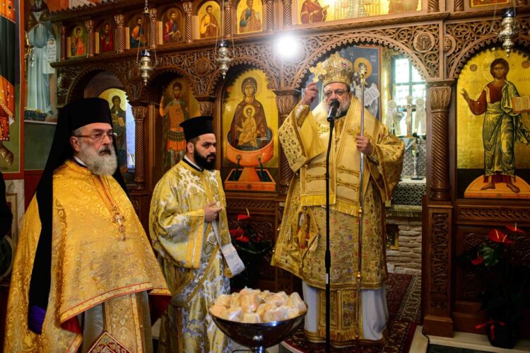 Ο Μεσσηνίας Χρυσόστομος στην Ιστορική Μονή Βελανιδιάς