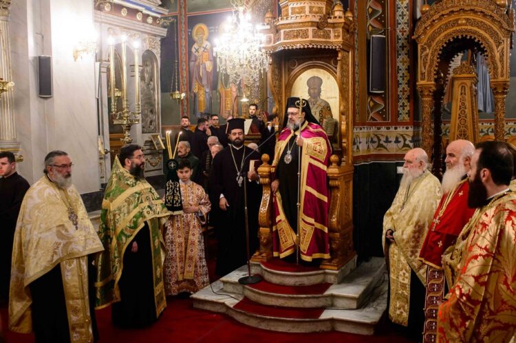 Ο Εσπερινός των Χριστουγέννων στην Καλαμάτα