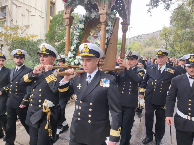 Tον προστάτη των Ναυτιλομένων τίμησαν στον Ναύσταθμο