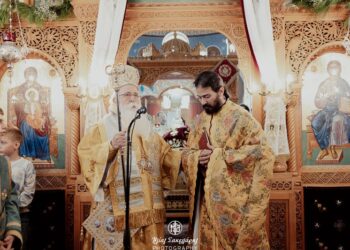 Χειροτονία Πρεσβυτέρου και Χειροθεσία Οικονόμου στην Αγριά του Βόλου