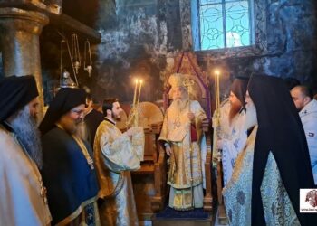 Δισαρχιερατική Θ. Λειτουργία στην Ι.Μ. Βαρσών – Επίσκεψη του Μητρ. Σπάρτης στην Ι.Μ. Επάνω Χρέπας