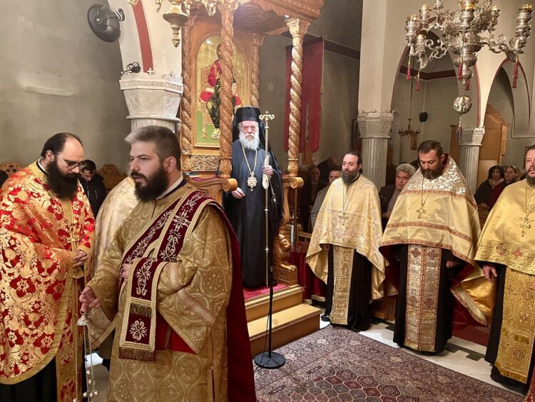 Ο Εσπερινός της εορτής του Αγίου Αθανασίου στην Αυλή Παγγαίου