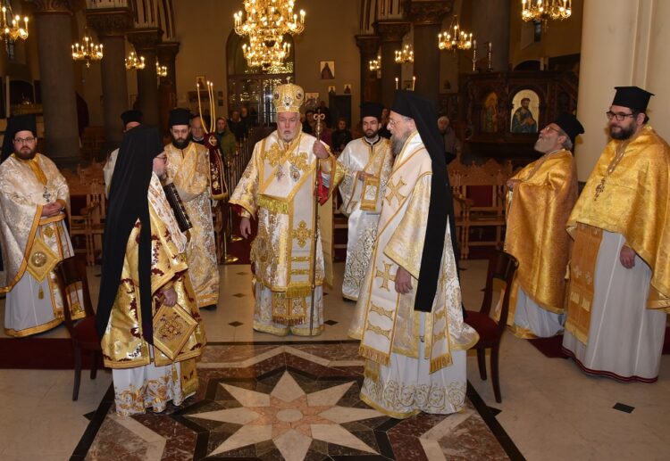 Μνημόσυνο μακαριστών Μητροπολίτου Βελγίου Παντελεήμονος και Επισκόπου Ευμενείας Μαξίμου