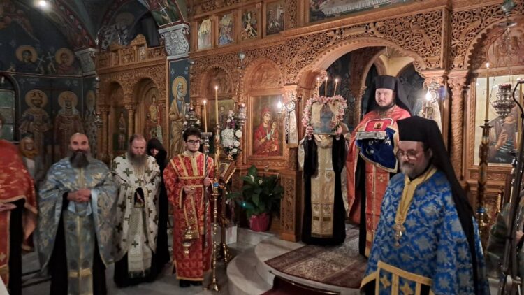 Πανηγυρικός Ἑσπερινός στήν Ἱερά Μονή Ὁσίου Θεοδοσίου τοῦ Κοινοβιάρχου