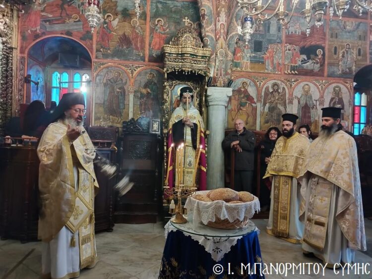 ΤΑ ΟΝΟΜΑΣΤΗΡΙΑ ΤΟΥ ΚΑΘΗΓΟΥΜΕΝΟΥ ΤΗΣ Ι. ΜΟΝΗΣ ΠΑΝΟΡΜΙΤΟΥ