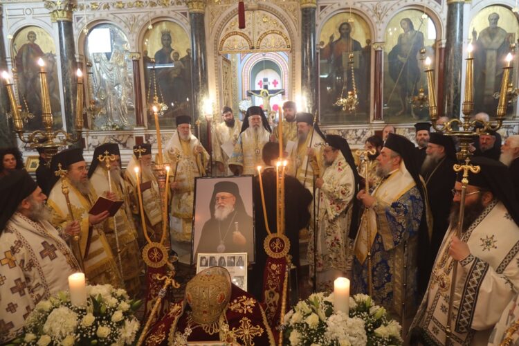 Τεσσαρακονθήμερο Πολυαρχιερατικό Μνημόσυνο του Μητρ. Μαντινείας Αλεξάνδρου στην Τρίπολη