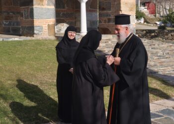 Προσκυνηματική επίσκεψη Μητρ. Σύρου στην Ιερά Μονή Τιμίου Προδρόμου Ακριτοχωρίου