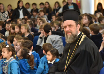 Η ΕΟΡΤΗ ΤΩΝ ΠΡΟΣΤΑΤΩΝ ΤΩΝ ΕΛΛΗΝΙΚΩΝ ΓΡΑΜΜΑΤΩΝ ΚΑΙ ΤΗΣ ΠΑΙΔΕΙΑΣ ΤΡΙΩΝ ΙΕΡΑΡΧΩΝ  ΣΤΗΝ Ι.Μ. ΘΕΣΣΑΛΟΝΙΚΗΣ