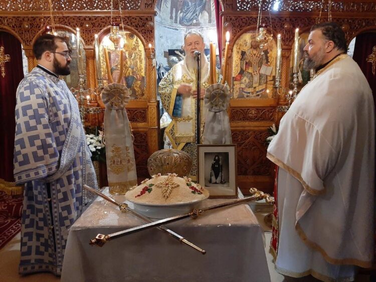 Μνημόσυνο μακαριστού Μητροπολίτου Χαλκίδος Νικολάου Σελέντη