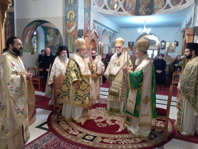 Αρχιερατικό συλλείτουργο στον Ι. Ναό Αγ. Δημητρίου Ροβιών