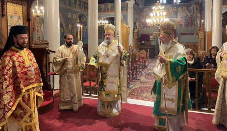 Αρχιερατικό συλλείτουργο επί τη μνήμη του αποστόλου Τιμοθέου στην Χαλκίδα