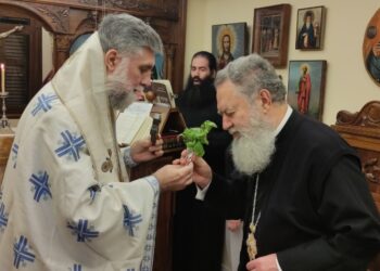 Παραμονή των Θεοφανείων στην Μητρόπολη Χαλκίδος