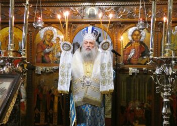 Η Σύναξη του Τιμίου Προδρόμου στην Ιερά Μονή Χριστού Δάσους Πάρου