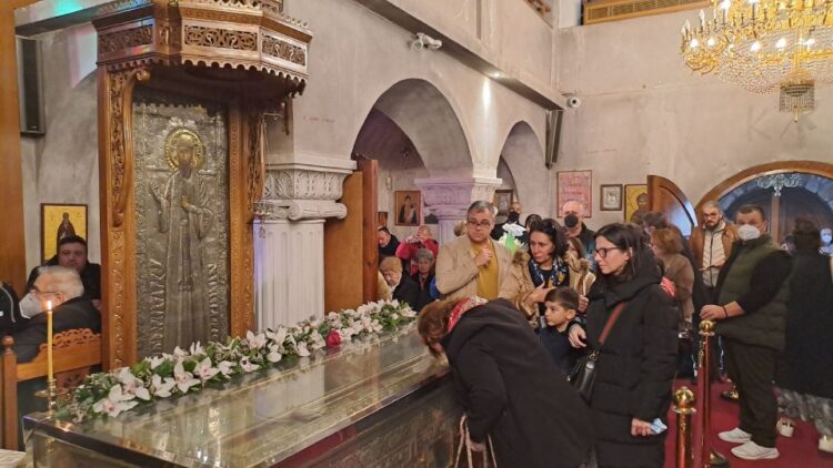 Πανήγυρις Ανακομιδής Ιερών Λειψάνων Αγίου Οσιομάρτυρος Εφραίμ του νέου