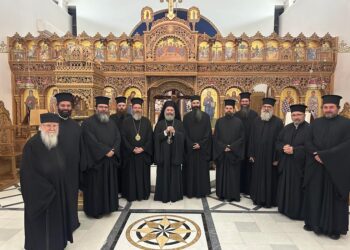 Ο Αρχιεπίσκοπος Αυστραλίας Μακάριος στην Πέρθη