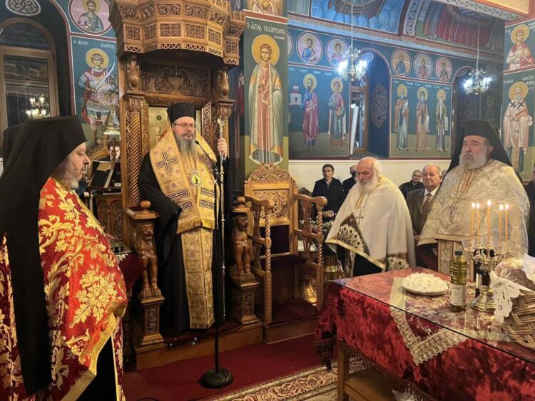 Στον Πανηγυρικό Εσπερινό του πανηγυρίζοντα Ι.Ν. Αγίου Βασιλείου Πουρναρίου χοροστάτησε ο Μητρ. Λαρίσης