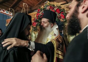 Κουρά νέου μοναχού στην Ι.Μ. Αγίου Αθανασίου Περιβλέπτου Δυτ. Φθιώτιδος