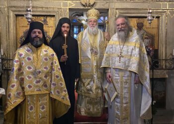 Κουρά Μοναχού από τον Μητρ. Κερκύρας Νεκτάριο