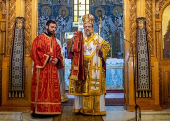 Χειροτονία Διακόνου από τον Μητροπολίτη Μεσσηνίας Χρυσόστομο