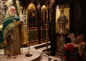 Η μνήμη του Αγίου Σεραφείμ του Σάρωφ στην ομώνυμη Ιερά Μονή στο Τρίκορφο Φωκίδος