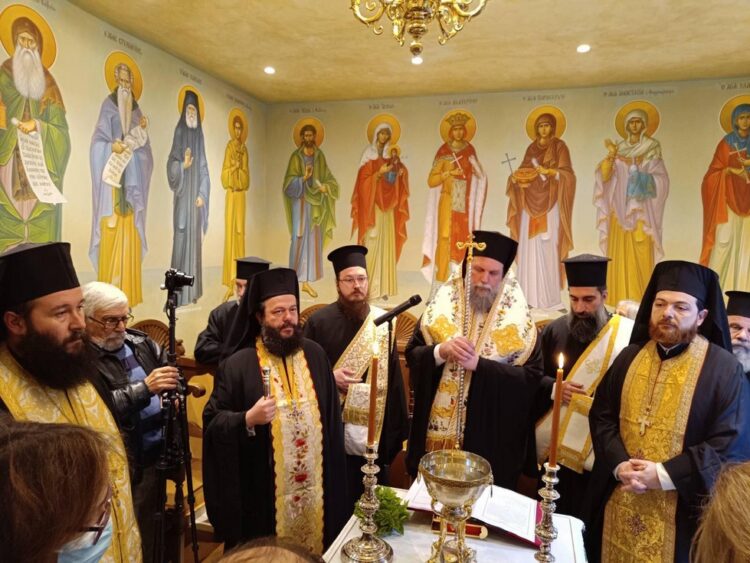 Θυρανοίξια Ιερού Παρεκκλησίου Τριών Ιεραρχών στη Νέα Ιωνία