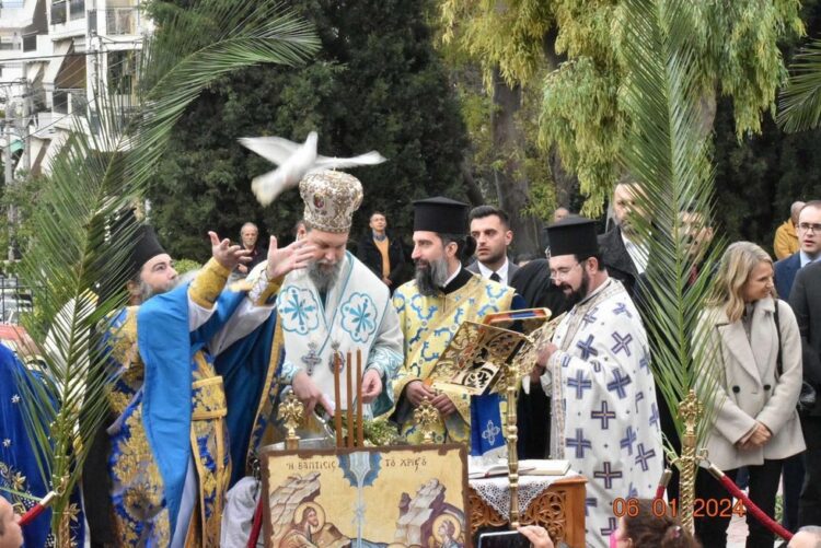 Τα Άγια Θεοφάνεια στην Ι.Μ. Νέας Ιωνίας